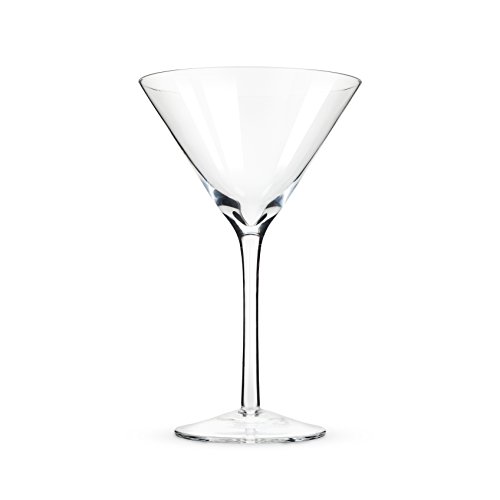 Image of True Manhattan Martini Glass, Crystal Cocktail Coupes, Clear Glass, Cocktail glass set, Dishwasher Safe, Holds 12 oz., Set of 4