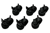 Caster Wheels, Brake & Mounting Brackets for TR8, TR8 Pro, RS6 and Alpine Racing TRX