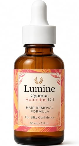 Optifusion Lumine Organics Cyperus Rotundus Oil Natural Hair Removal 60ml
