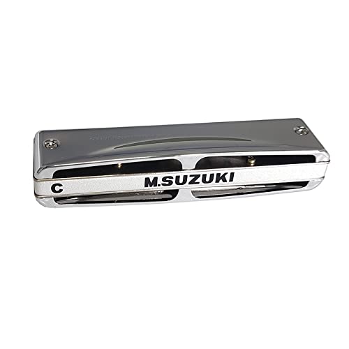 Harmonica Suzuki mr350 promaster diatonic harmonica 10 trous 20 notes Blues harpe C Professional instrument key - Les Beatles, Paul McCartney, John Lennon, RIngo Starr, George Harrison Harmonica Suzuki mr350 promaster diatonic harmonica 10 trous 20 notes Blues harpe C Professional instrument key – Image 5