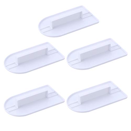 EXCEART 5piezas Paleta Para Pasteles Alisador De Fondant De Espátula Para Fondant Herramienta De Decoración De Pasteles Para Cocina y Hogar