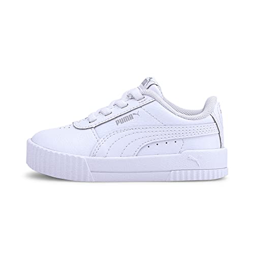 Image of Puma Carina 2.0 Synthetic Leather Lace Up Women's Sneakers