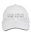 Makoroni - Bad Bitch Hat Adjustable Cap, DesS31 White