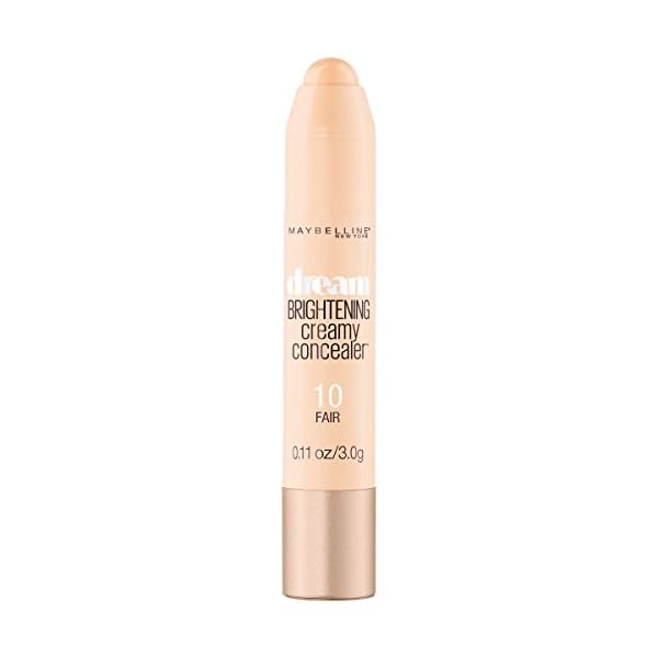 Maybelline New York Dream Brightening Creamy Concealer, Fair, 0.11 oz.