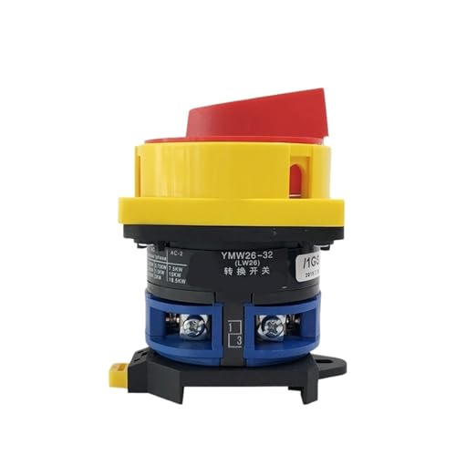 Conmutador de levas de 32A LW26GS-32/1 con interruptor de transferencia rotativo de 2 posiciones