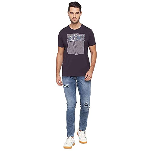 Image of Spykar Men's Slim Fit T-Shirt