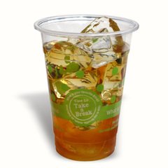 Amazon｜デザインカップ （グリーン）360cc 100個 (業務用プラスチック 