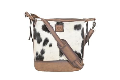 STS Ranchwear Womens Mailbag Tornado/Cowhide Leather Tote Bag2