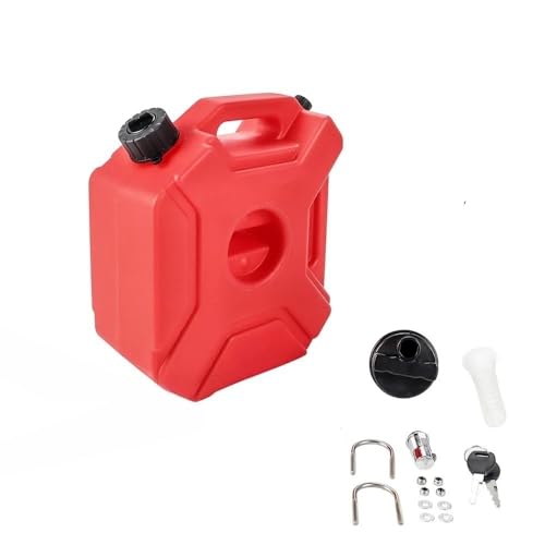 Réservoir carburant moto 5L pour éviter la panne sèche grâce à ce conteneur ABS robuste