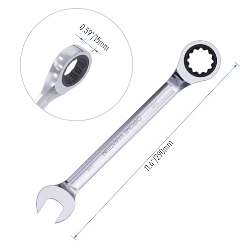 Image of 7 /8 Inch Ratcheting Combination Wrench SAE