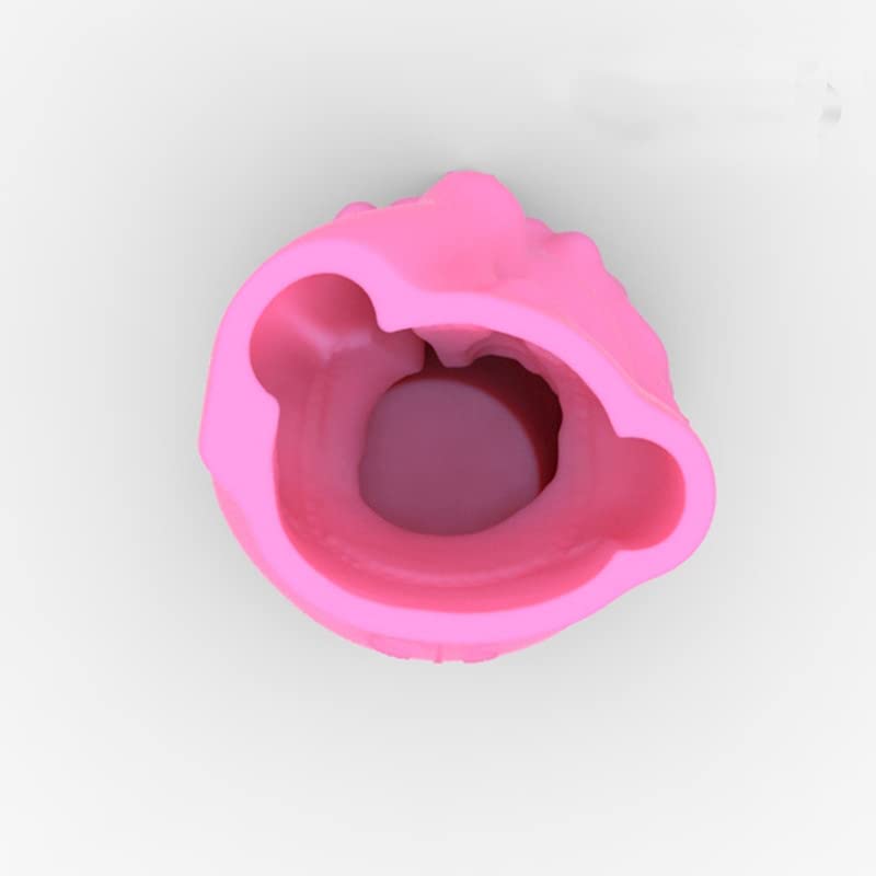 Pot Silicone Mold, 3D Creative Boos Girl Head Planter Vase Mold, Pen Brush Holder Mold for Resin, Concrete, Plaster, Polymer Clay