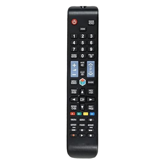 JHAJI EMTERPRISES LED 117 Universal Remote Control for Chinese LCD LED and Non-Branded Smart TVs - Black (Please Match with Your Old Remote Before Placing an Order)