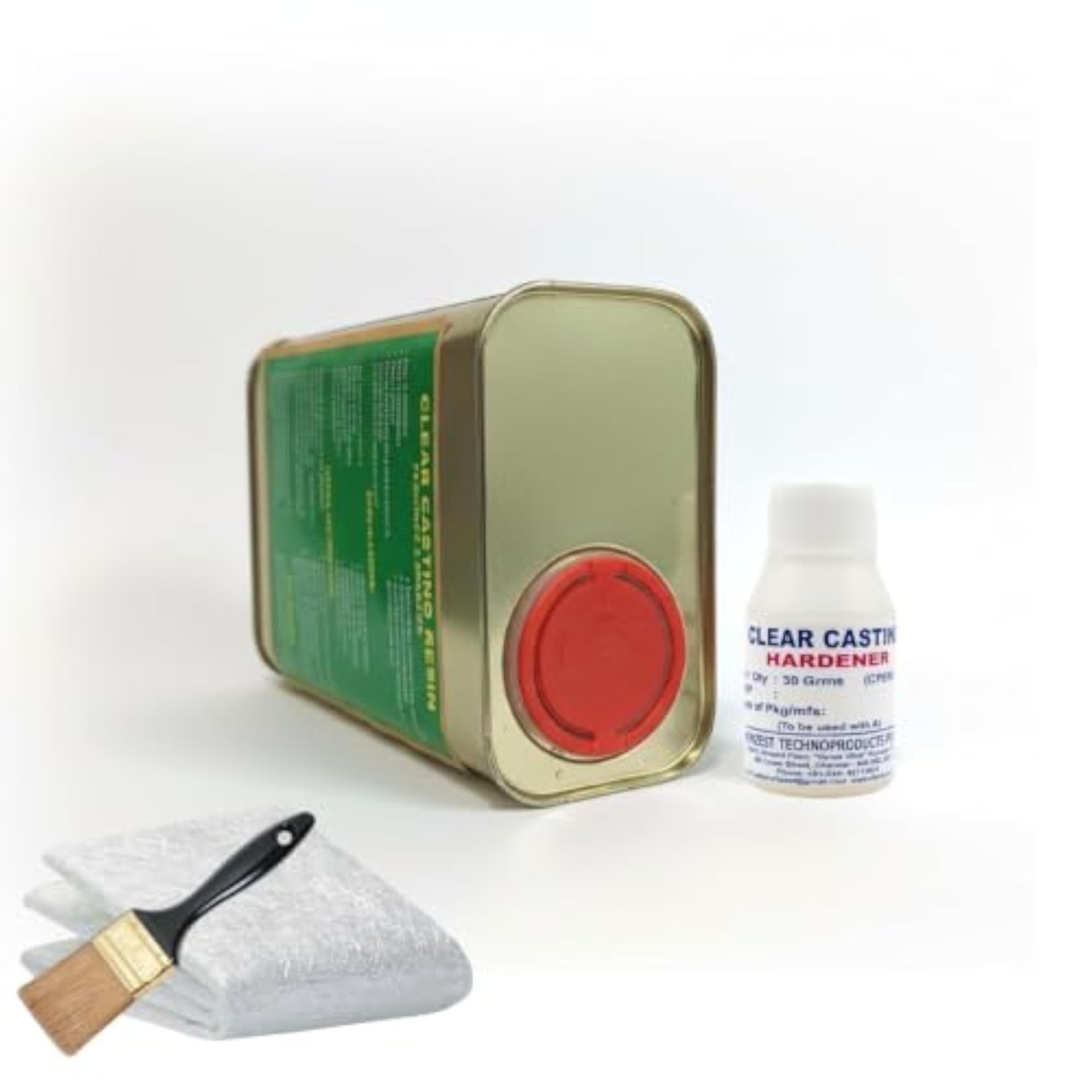 Clear Casting Polyester Resin Crystal UV Resistant Kit