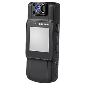 POPETPOP Körperkamera HD 2K WIFI