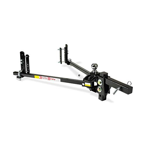 Equal-i-zer 4-point Sway Control Hitch, 90-00-1200, 12,000 Lbs Trailer Weight Rating, 1,200 Lbs Tongue Weight Rating, Weight Distribution Kit Includes Standard Hitch Shank, Ball NOT Included