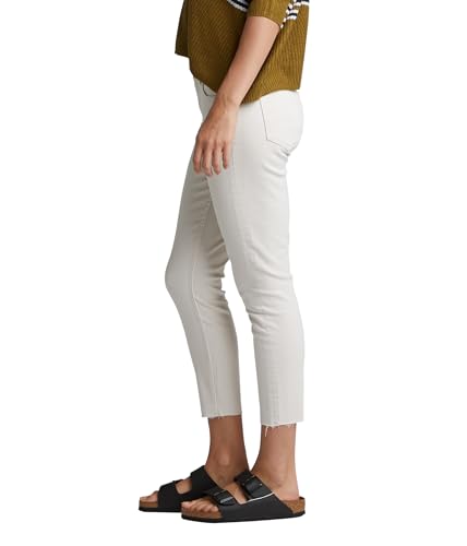 Silver Jeans Co. Boys' Avery High Rise Curvy Fit Skinny Crop Jeans-Legacy2