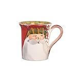 Vietri Old St. Nick Mug - Striped Hat