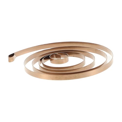 POPETPOP Stainless Steel Wind Up Spring Replacement for DIY Clockwork Durable Coil Spring for Mini Robots Animal Models Easy Installation Stable Power Output for Crafts