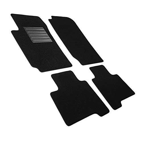Tapis Suzuki Grand Vitara II MTM sur mesure en velours noir pour modèles 5 portes 2005-2014