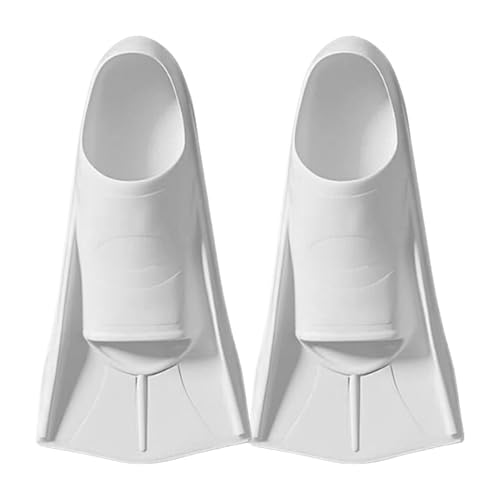 LangzeitgebrSchwimmflossen – L 34 cm Silikon-Trainingsflossen, Leichte Tauchübungsflossen, Tragbare Schwimmtrainingsausrüstung | Langlebiges Schwimmzubehör Für Pool, , Schnorcheln, Tauchen, Wass