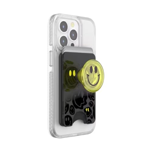 Image of PopSockets Phone Wallet for MagSafe with Grip- All Smiles