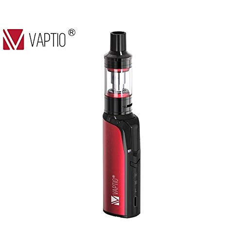 Incon 24 Vaptio Cosmo Starter set e shisha Kit 1500mAh output of 30W e zigarette MTL und DL Verdampfer Rot ohne Nikotin… – Bild 3