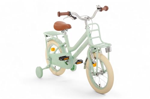 AMIGO Bella - Kinderfahrrad - 14 Zoll - mit Handbremse, Rücktritt,...