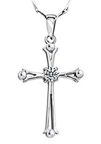 Lily Jewelryu00ae Niños chapado en plata blanco cristal