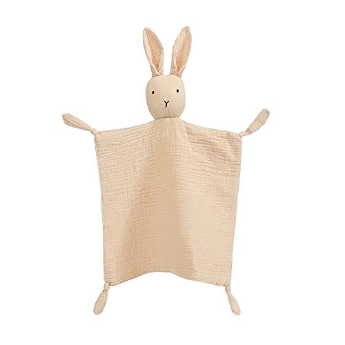 Image of TopNature Security Blanket Loveys for Baby Organic Cotton Muslin Lovey Blanket Baby Gifts