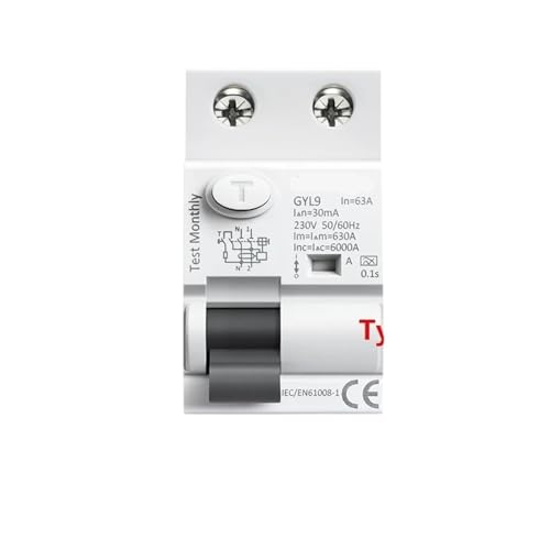 Diferencial de fuga AC con sensibilidad 30mA y capacidad de 63A