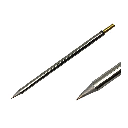 Image of Metcal SFP-CNL06 Series SxP Hand Soldering and Rework Cartridge for Most Standard Application, 421C Maximum Tip Temperature, Conical Long Reach, 0.6mm Tip Size, 14.9mm Tip Length