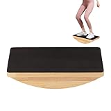 Byeaon Tabla Oscilante, Entrenador Portátil Antideslizante, Base de Equilibrio para Fortalecimiento del Core en Adultos, Para Mujeres Yoga Pilates Rehabilitación Entrenamiento Ejercicio Casa Oficina
