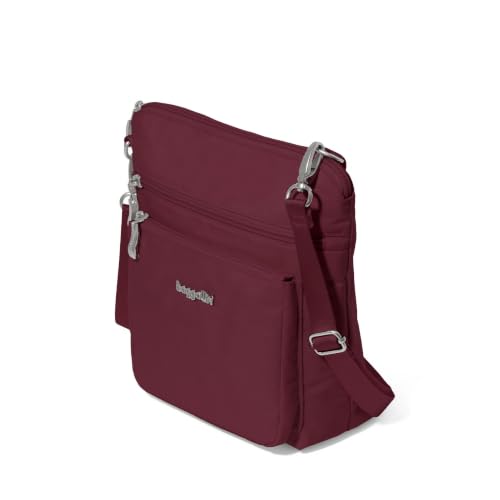 Image of Baggallini Modern Pocket Crossbody Bag for Women, 8.5 inchx8.5 inch Handbag Purse with RFID, Lightweight Water-Resistant