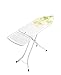 Produktbild Brabantia 111426 Bügeltisch 124 x 45 cm mit Dampfstationsablage 'Solide', Stahl und Streckmetall, leaf clover/ivory, 8 x 49 x 159 cm
