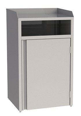 Lakeside 4310 Waste And Recyling Stations Stainless Steel