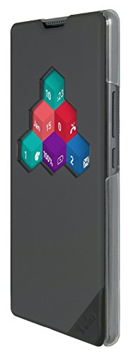 Wiko WiCube - Funda Tipo Folio para Robby 3G, Color Gris