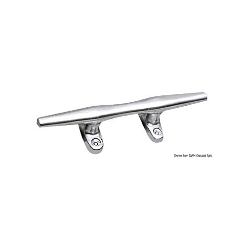 Taquet d'amarrage 260 mm Osculati en aluminium pour taquet de bateau évidé solide