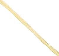 Mopec S75.06 Bast Glänzende Speiche, Gelb, 0,4 mm x 100 m, Einheitsgröße