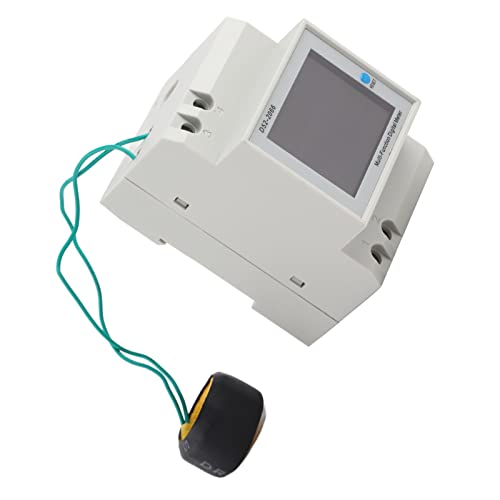 Cemaystic 電流計電圧計マルチメータ AC250-450V ? 178°広視野角LCD表示 6パラメーター測定可能、電気機械機器用パワーメータ
