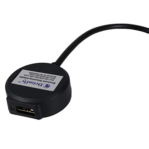 Bluetooth Car kit for Mercedes-Benz,Media Interface AUX Wireless Adator,Compatible with iPhone Android Smartphones,Works with Mercedes Equipped with MMI Rectangular Socket ONLY