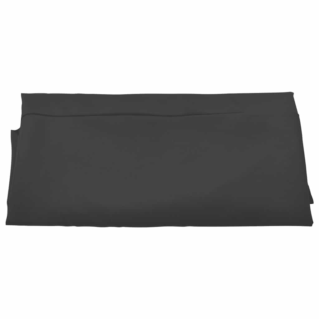 Ersatzbezug Sonnenschirm Anthrazit 300 cm Durchmesser aus UV-beständigem Polyesterstoff, wasserabweisend und winddicht für Garten, Balkon, Terrasse als Sonnenschutz und Regenschutz