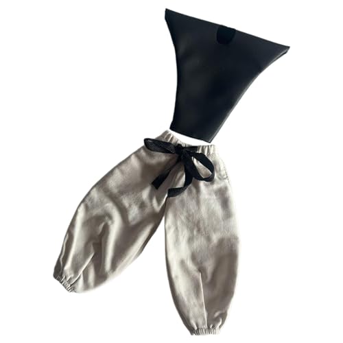 JISADER Ropa de Figura Masculina a Escala 1/12, Ropa Hecha a Mano a la Moda para Hombre, Conjunto de Traje Informal clásico, Trajes para Cuerpo de Figuras de, Beige