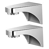 ROMISBABA 2 Stück Magnetischer Seifenhalter aus Edelstahl Wandmontage Fester Halt für Badezimmer...