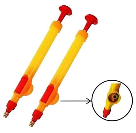 Image of Adjustable High Pressure Spray Gun for Bottle with Brass Nozzle, Universal Manual Sprayer Gun for Plants, Garden, Pesticide, Car Wash & Cleaning (Pack of 2, Bottle Not Included)