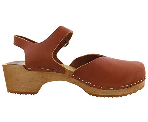 Mia Womens Sofia Luggage Clog - 9 #TOP2