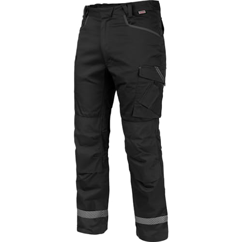 WÜRTH MODYF Winter Bundhose Stretch X - professionelle Arbeitshose für Herren - Bundhose mit Knieschutztaschen - in der Größe 50 in Schwarz