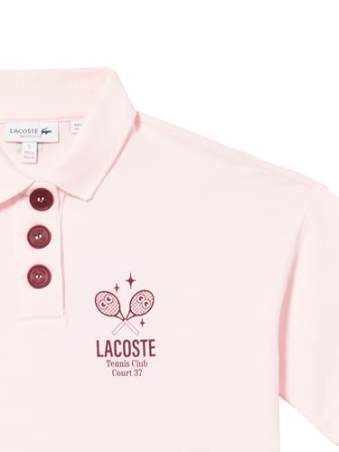 Lacoste Girls' Graphic Print Cotton Dress2