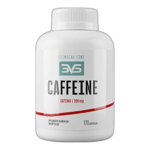 3VS Nutrition Cafeína 200mg 120 Cápsulas