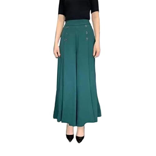 Palazzo Pants for Women with Pockets - Loose Fit Design