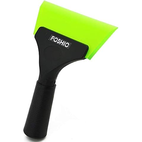 FOSHIO Silikon Duschabzieher klein, Eiskratzer Mini Abzieher Klein Fensterabzieher Cover
